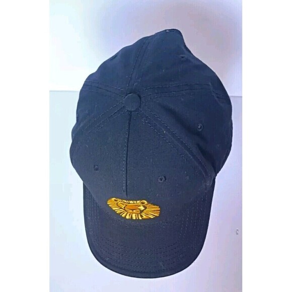 The Lion King Disney Baseball Cap Hat Adjustable Size 100% Cotton Black Gold - Picture 3 of 8